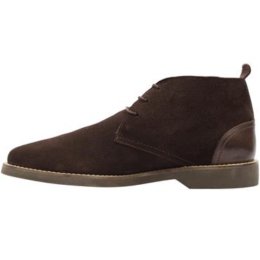 ANATOMIC GEL 565671TOLEDO LACED BOOT - BROWN SUEDE